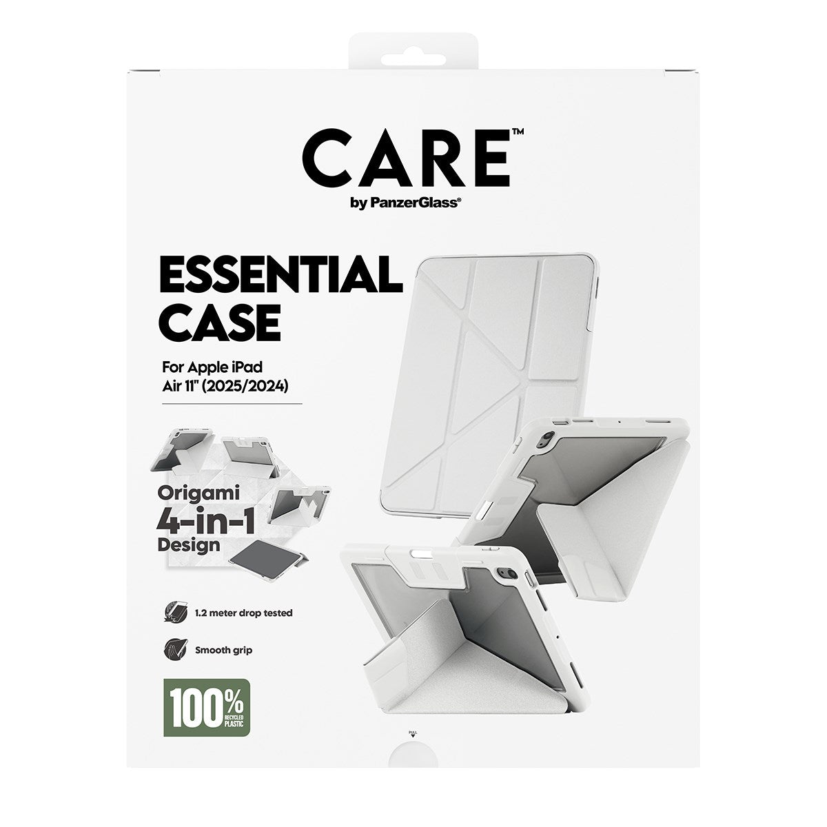 CARE by PanzerGlass® TPU Essential Case Light Grey iPad Air 11